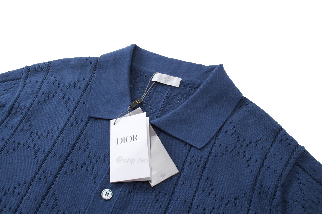 Dior Cannage Short Sleeved Shirt (10) - newkick.org